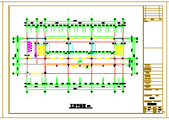 某大学教学楼设计全套cad结构设计施工图_图1