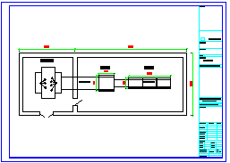 某250VA箱变电气施工cad设计图纸_图1