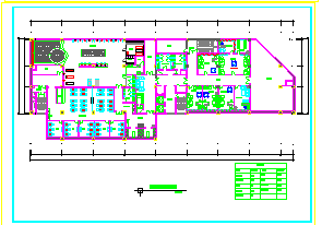 某地高档宾馆设计建筑cad施工图纸-图一