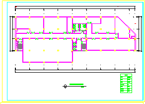 某地高档宾馆设计建筑cad施工图纸-图二