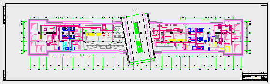 某地铁车站电气动力cad设计图纸-图二