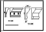 某区域欧样式家装CAD平面布置参考图