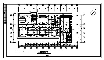某六层带地下室综合楼电气施工cad图(含照明，弱电，消防设计)