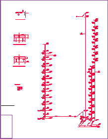 【湖北】高层办公楼给排水施工图（喷淋系统）-图二