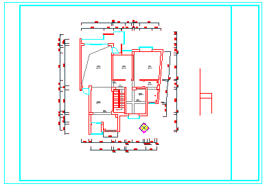 某复式套房室内装修cad方案设计图_图1