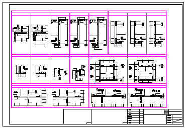某高层剪力墙结构住宅楼cad工程设计图纸_图1