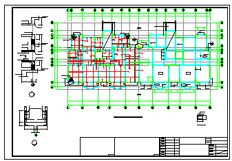 某高层剪力墙结构住宅楼cad工程设计图纸-图二