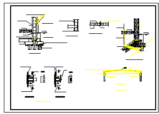 某工厂厂房接地式防雷cad设计施工图-图二
