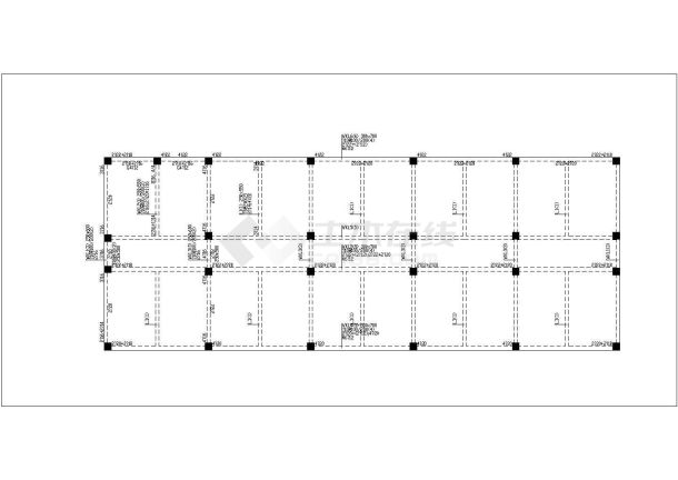 【7层】4119平米框架办公楼毕业设计（计算书、部分建筑、结构图纸）-图二