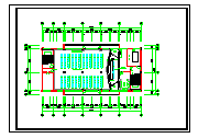 池州广电大厦建筑cad方案设计施工图纸-图二