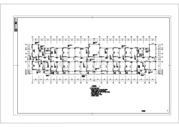【5层】5332.7平米框架办公楼（计算书、建筑、结构施工图）-图二