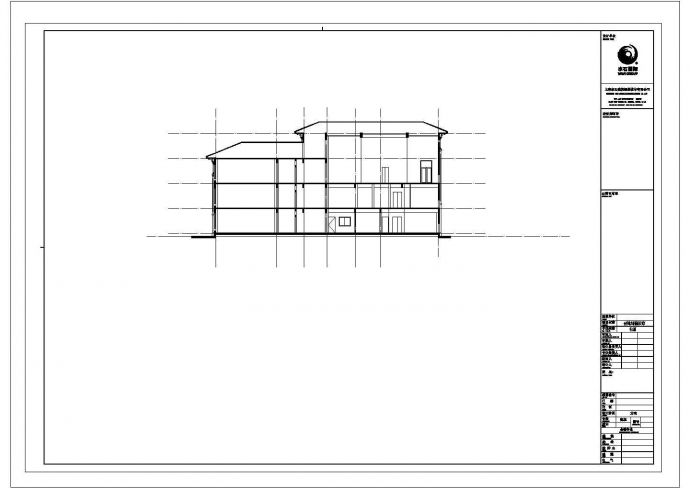 某县幼儿园教学楼建筑全套方案设计施工CAD图纸_图1