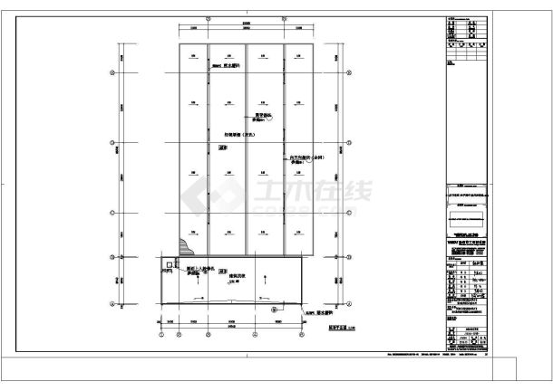 某城市新区加油站工程方案设计施工CAD图纸-图二