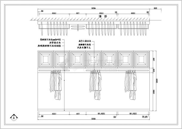 贵阳星力百货(中山3F店)&河南南阳店施工全套设计cad图纸-图一