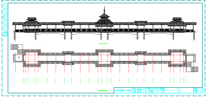 某风景区桥梁CAD完整设计图_图1