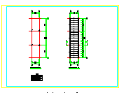 某人行天桥详细结构cad设计全套施工图_图1
