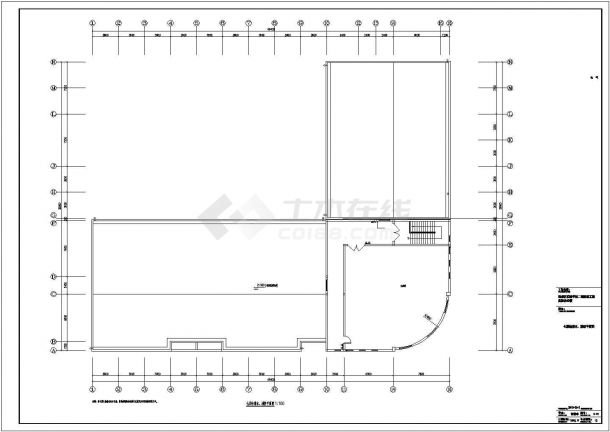 宁波市某职业学院7层框架结构实验办公楼给排水系统设计CAD图纸-图一