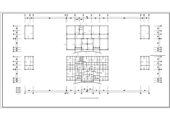 5层框架普通办公楼结构施工图（含设计说明，10张）_图1