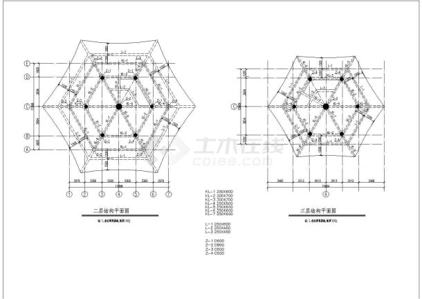 某慧光塔古塔CAD大样完整详细砖混结构图纸-图二