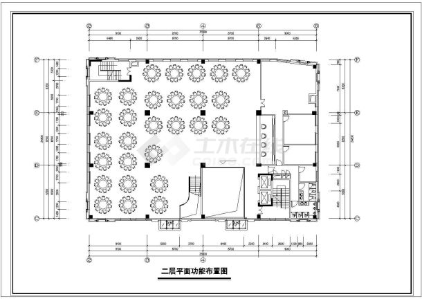 广州某多层酒店建筑平面图，10张图纸-图一