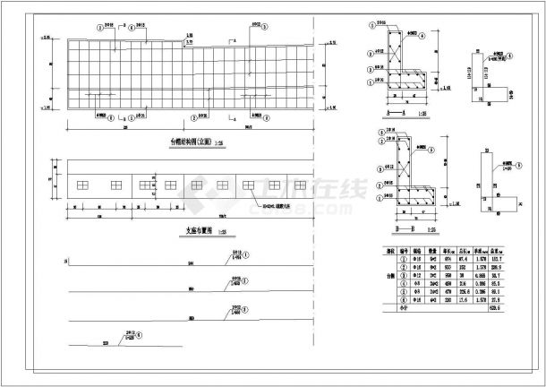 某仿古建CAD大样桥构造设计施工图全套-图二