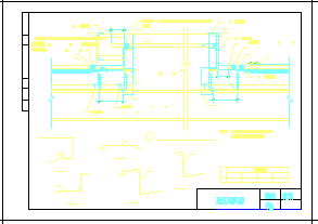 某建筑钢收边节点cad大样设计施工图-图一