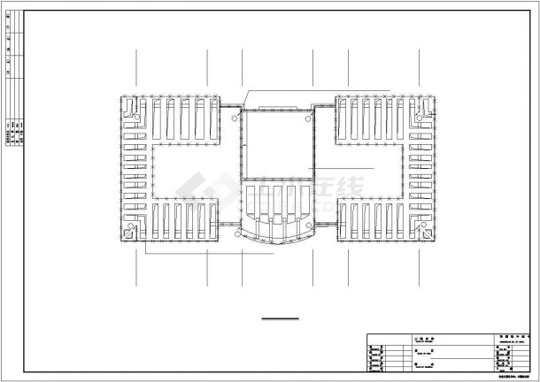 某1227平方米三层办公楼电气设计方案施工图-图二