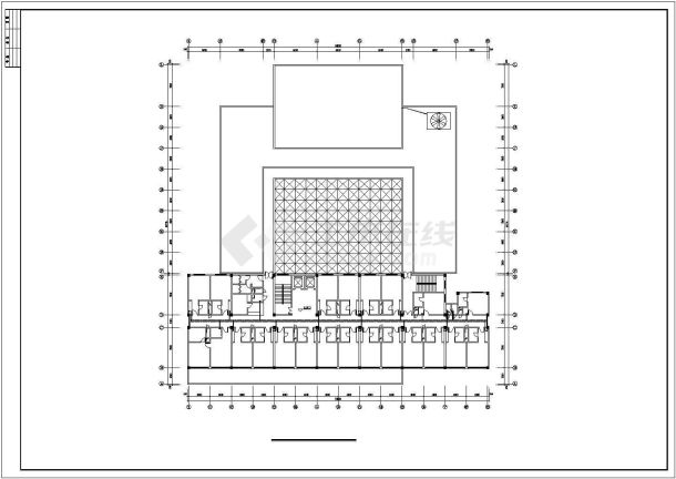 某地综合多层酒店电气CAD图-图一