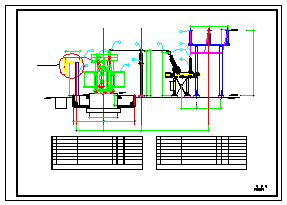 某热电厂升压站电气设计平面cad施工图纸-图一