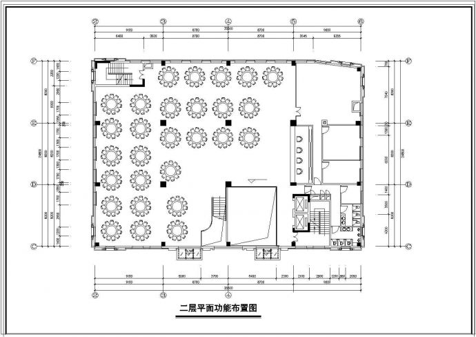 酒店建筑CAD施工参考图_图1