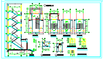 6层住宅建筑cad设计施工图纸-图二