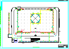 某商业广场空调管线设计全套cad图纸_图1