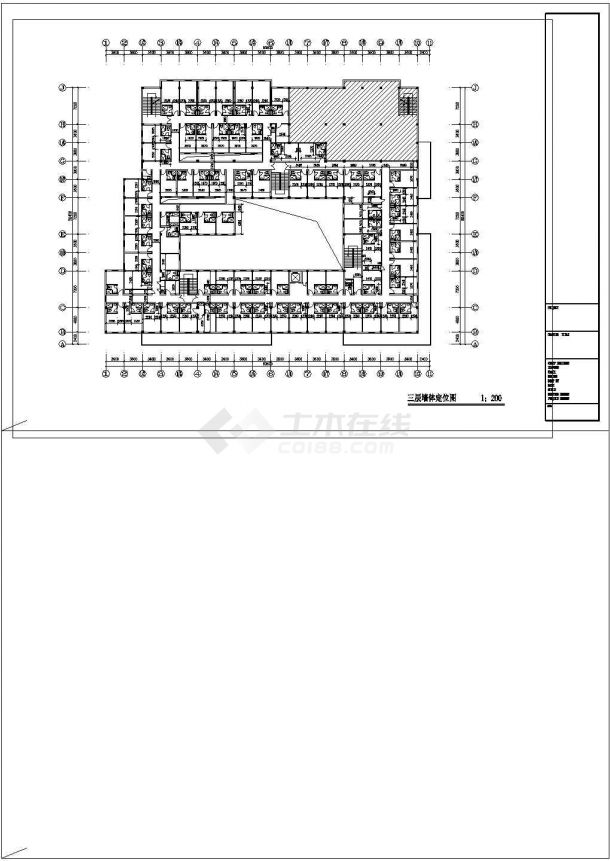 徐州某连锁酒店装修设计CAD图(设计说明）-图二