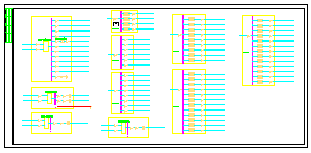 某33层住宅电气全套设计CAD施工图纸
