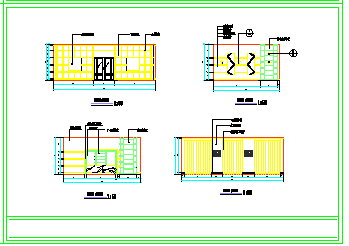 办公空间装修设计CAD图_图1