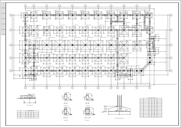 【3层】2677.9平米框架办公楼结构毕业设计图（施工组织和工程量计算（手算）60页）_图1