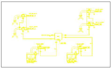 某实验室通风柜与排烟罩cad详细设计平面施工图-图二