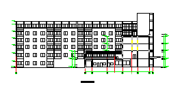 某市六层急诊大楼cad建筑方案图
