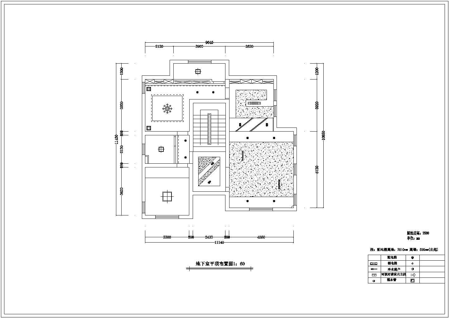 某地区联排现代二层别墅建筑方案设计施工CAD图纸