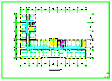某办公楼电气CAD设计图-图二