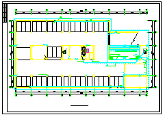 某办公楼强弱电施工CAD设计图-图二