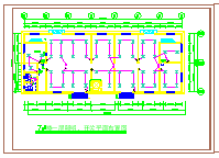 某地厂房电气施工设计CAD平面布置参考图