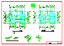 别墅建筑结构全套设计CAD图-图二