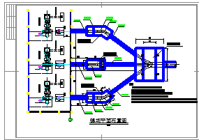某水电站压力岔管cad设计图纸-图一