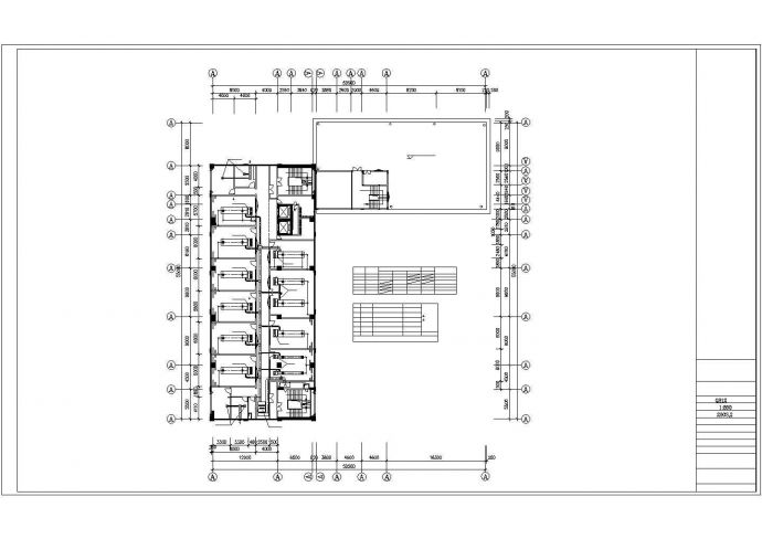 [广东]高层办公楼空调风管设计施工CAD图_图1