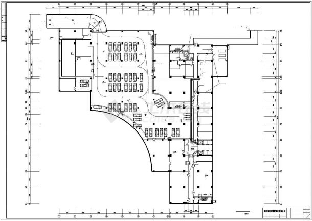 某地大型二十二层酒店给排水CAD设计图（全套）-图一