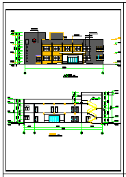 某卫生院设计方案cad整套设计施工图-图二