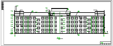 某五层小型医院cad建筑施工图纸_图1