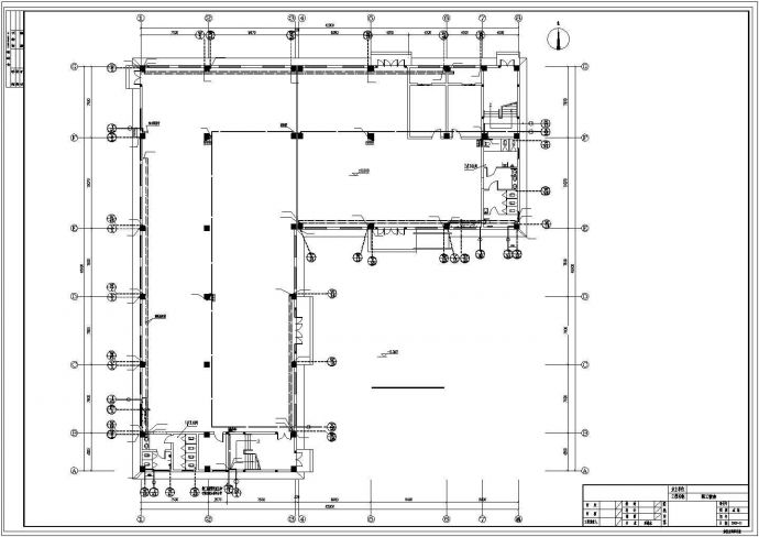 连云港市某大型五金工厂4层砖混结构职工宿舍楼给排水设计CAD图纸_图1