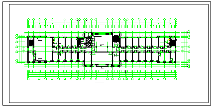 某县级五层医院cad建筑方案设计图纸_图1